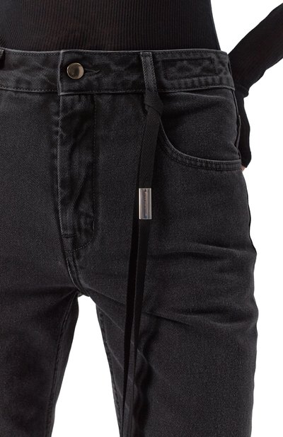 Джинсы ANN DEMEULEMEESTER темно-серого цвета по цене 72650 руб., арт. B0012724/FA039, фото 5 Джинсы ANN DEMEULEMEESTER, арт. B0012724/FA039, фото 5