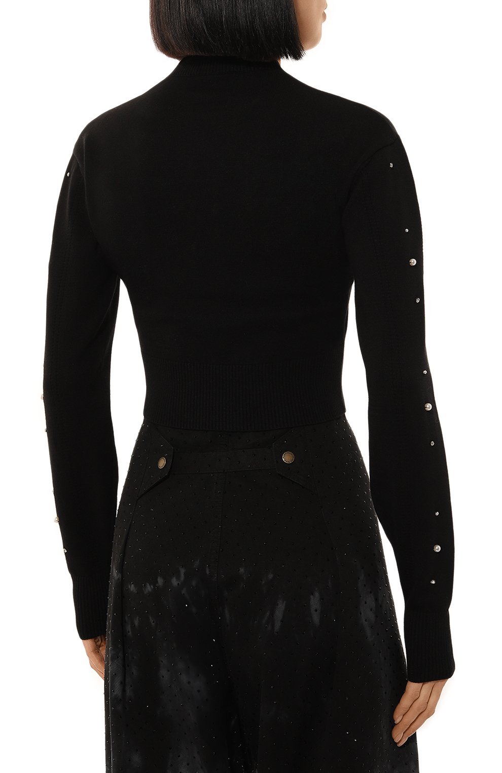 Хлопковый пуловер VERSACE JEANS COUTURE, арт. 77HA0M26/CMF16, фото 4