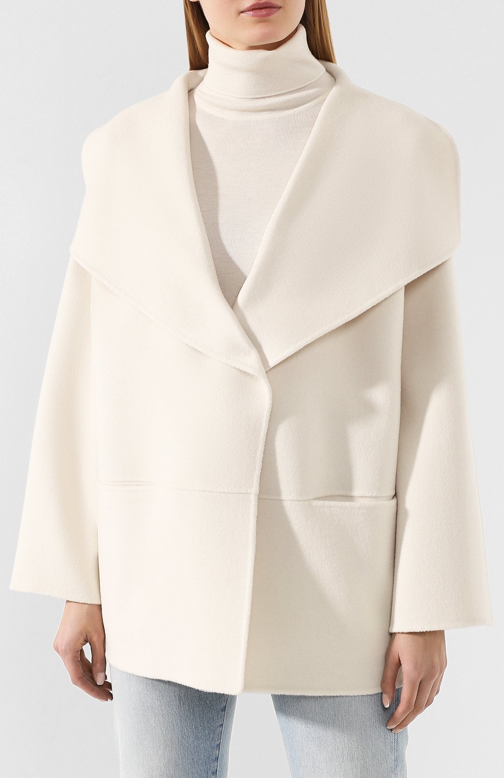 Пальто из смеси шерсти и кашемира TOTEME, арт. ANNECY JACKET 201-101-707, фото 3