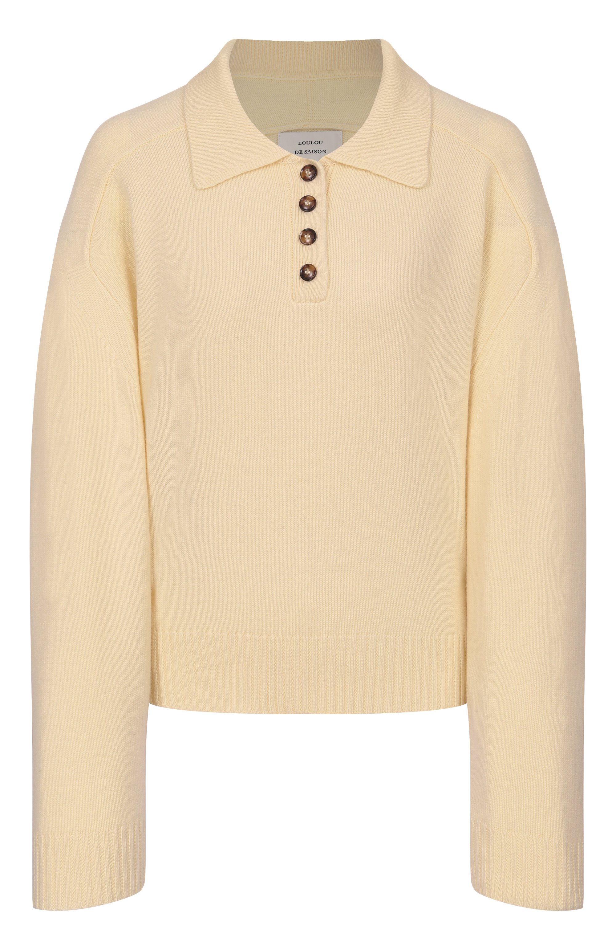 Кашемировое поло LOULOU DE SAISON, арт. H0MERE LDS, фото 1