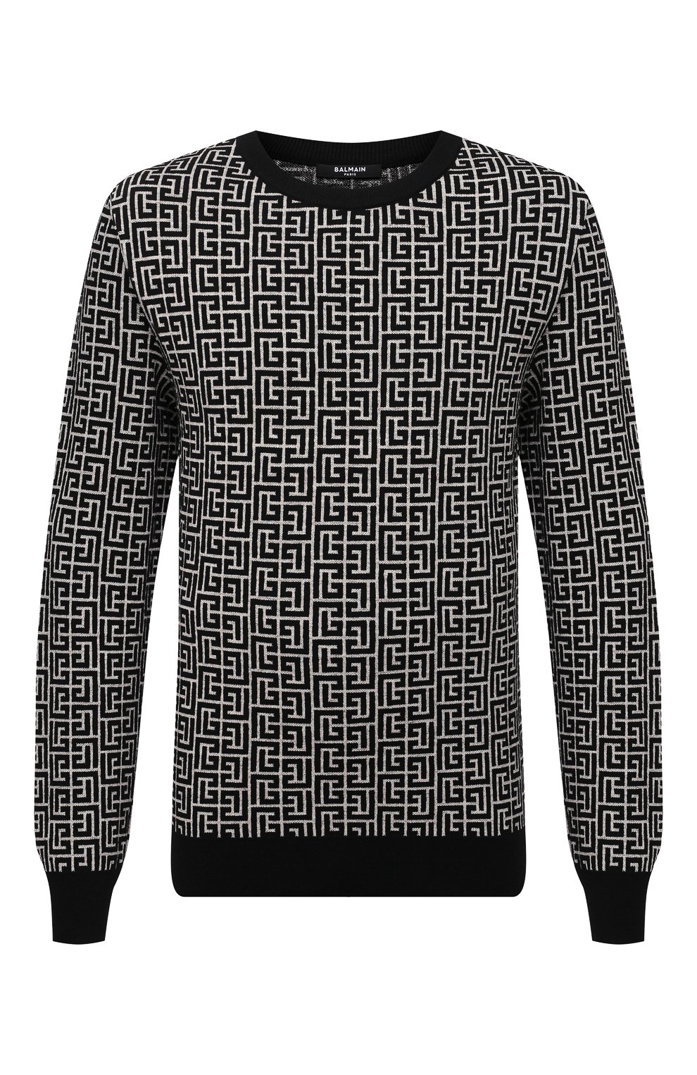 Свитер из шерсти и льна BALMAIN, арт. VH0KD000/K020, фото 1