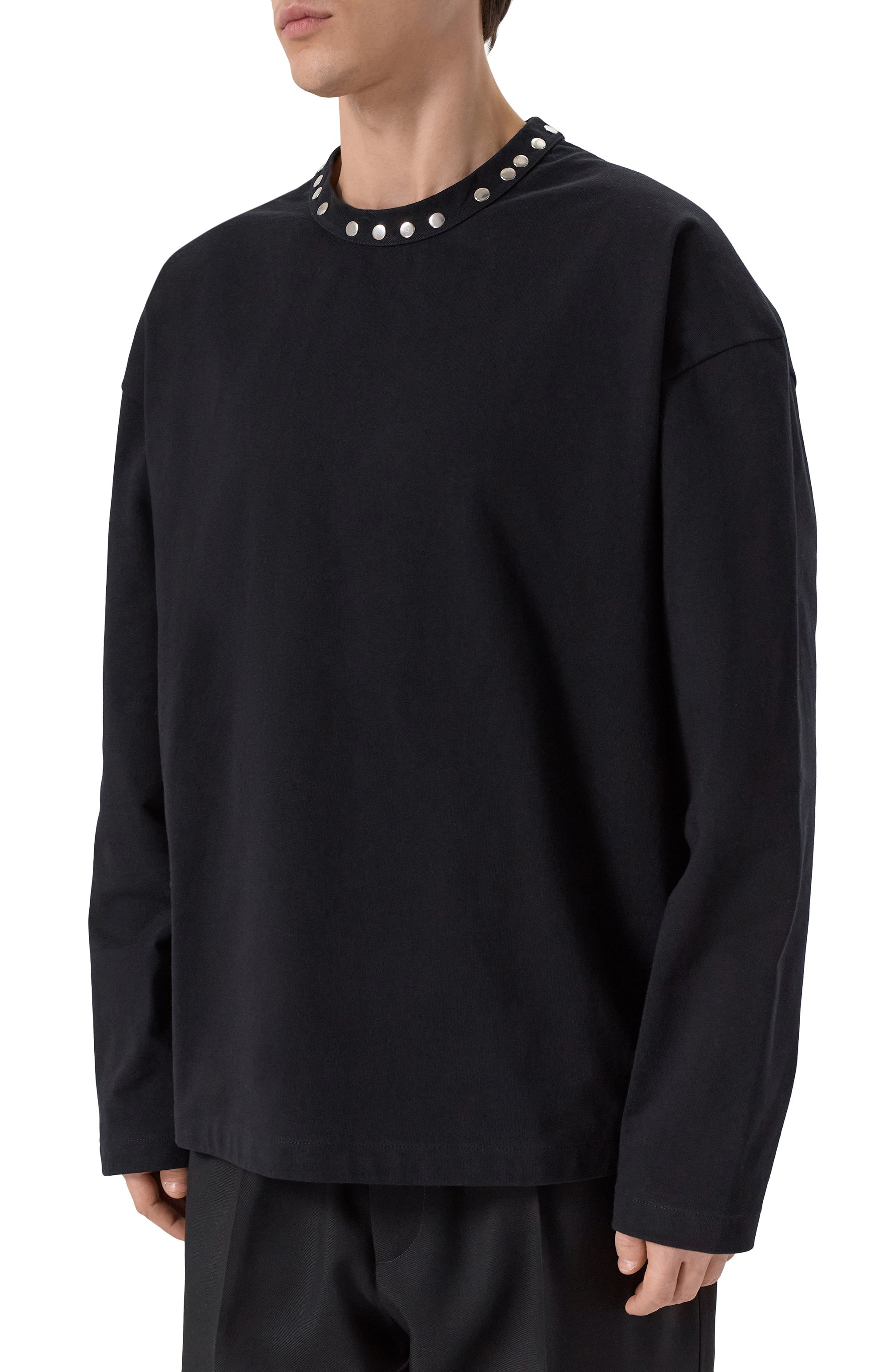 Хлопковый лонгслив JIL SANDER, арт. J22GC0216/J20244, фото 3