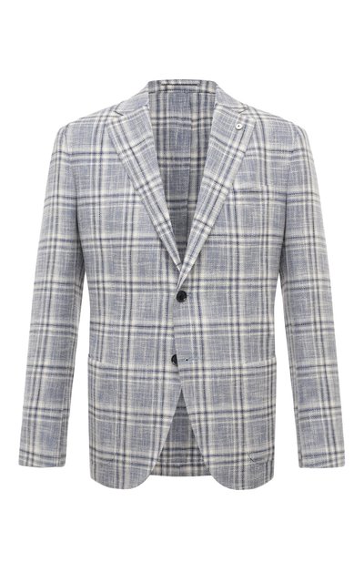 Мужской пиджак из хлопка и льна L.B.M. 1911, арт. 2652/42359