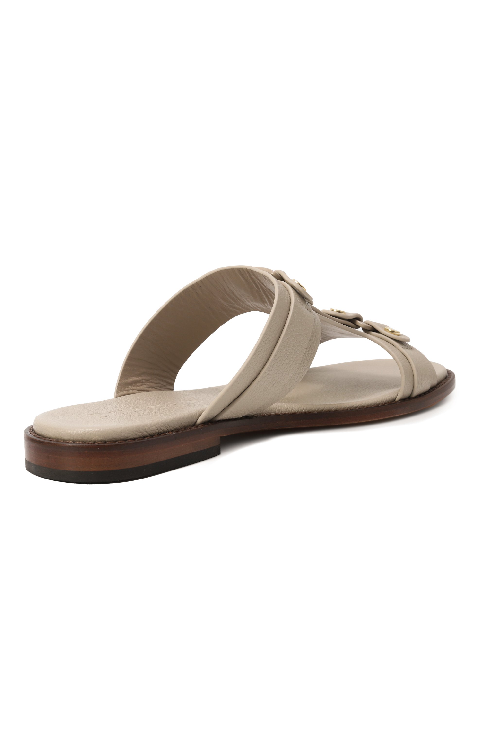 Кожаные шлепанцы DOUCAL'S, арт. DD8776MARNUF247, фото 5