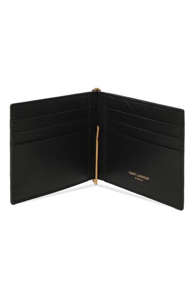 Кожаный зажим для купюр SAINT LAURENT, арт. 607738/DZEDW, фото 3