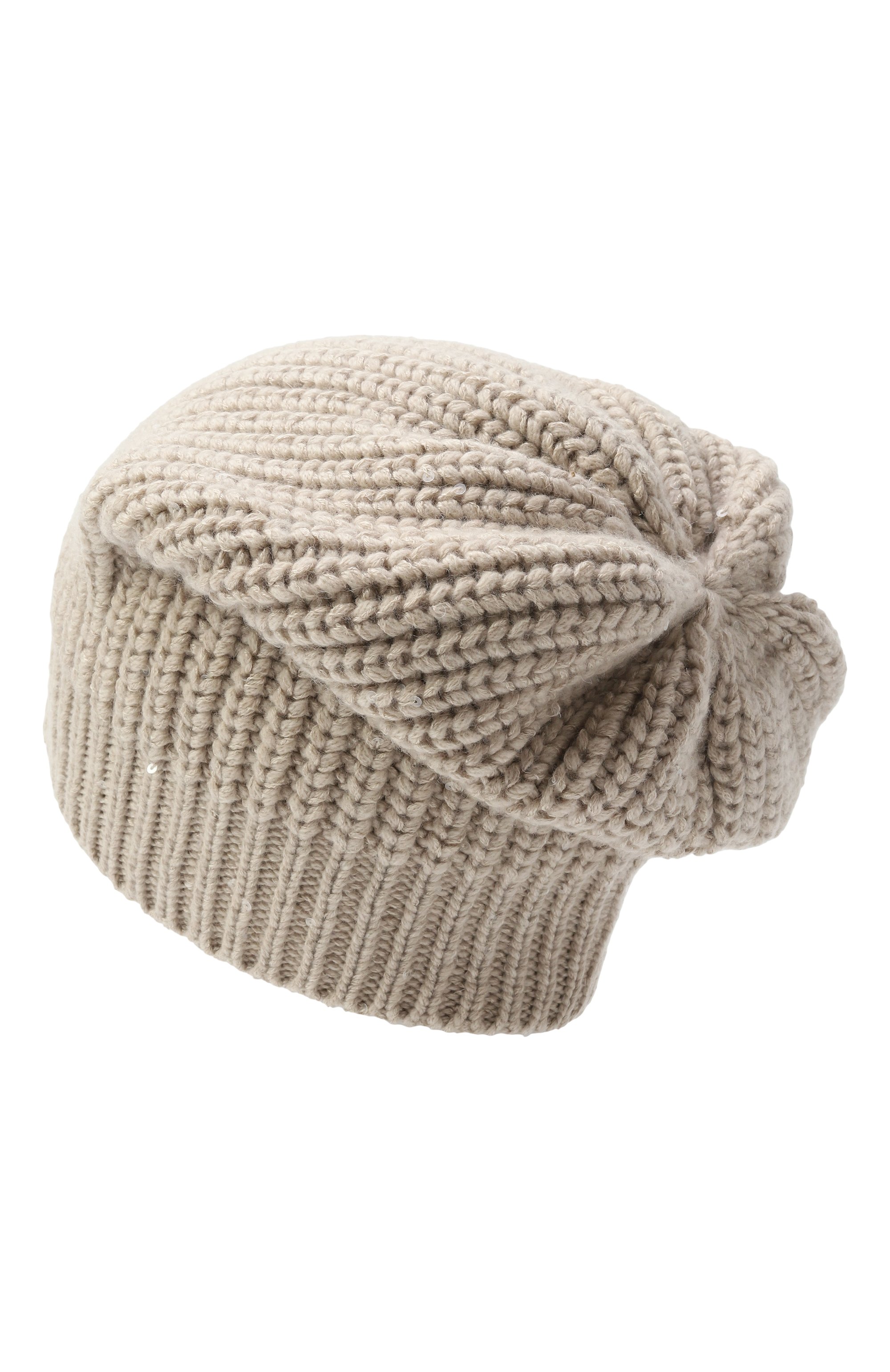 Шапка из кашемира и шелка BRUNELLO CUCINELLI, арт. M32373999, фото 2