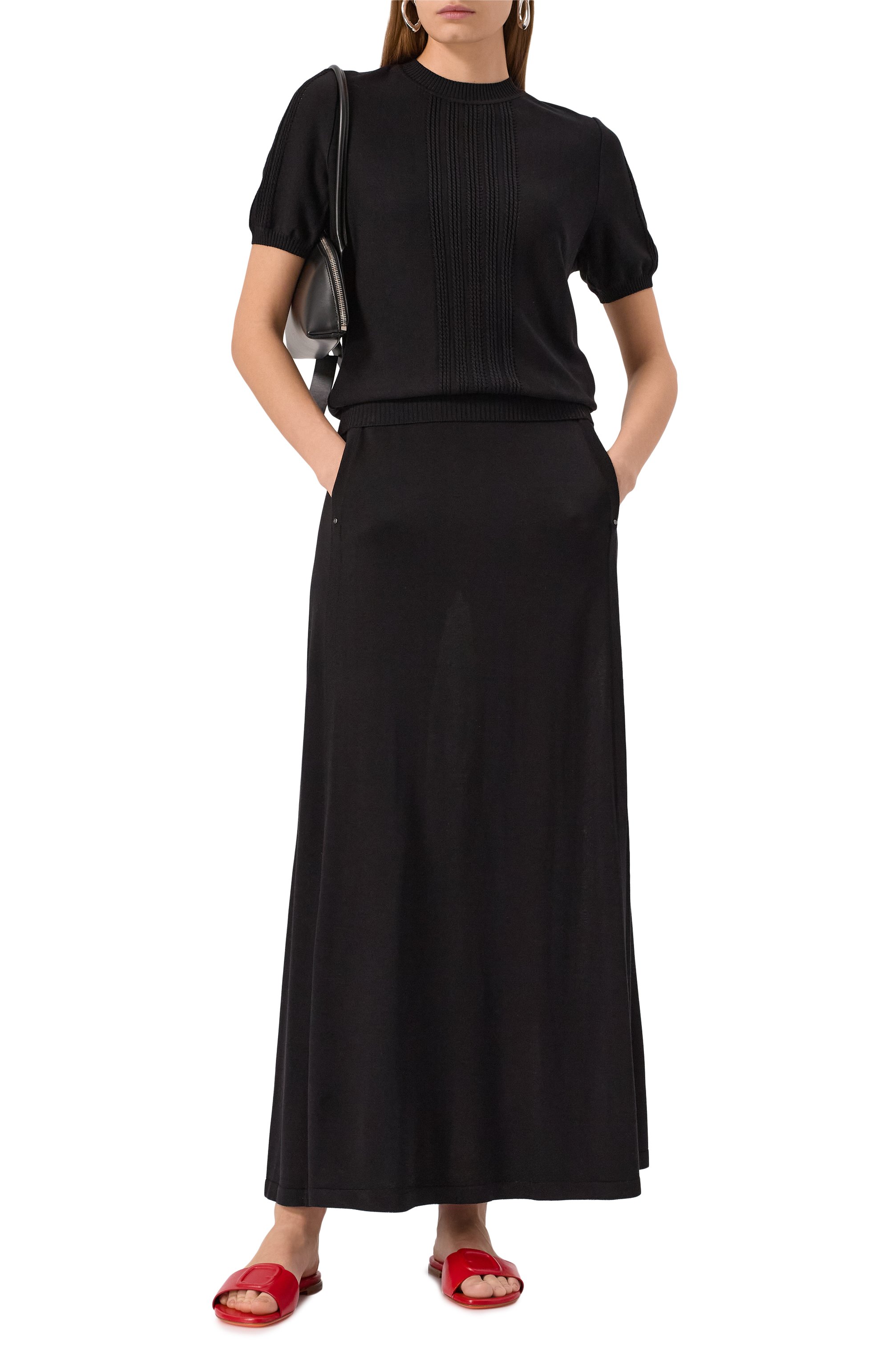 Пуловер из шелка и вискозы FREEAGE, арт. S25.JM132.6070.900, фото 2