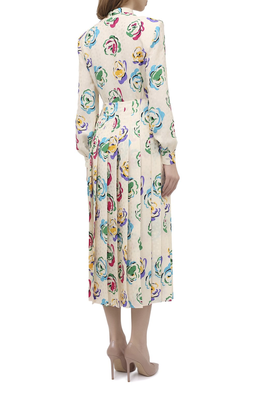 Шелковое платье ALESSANDRA RICH, арт. FAB2220-F2917, фото 4