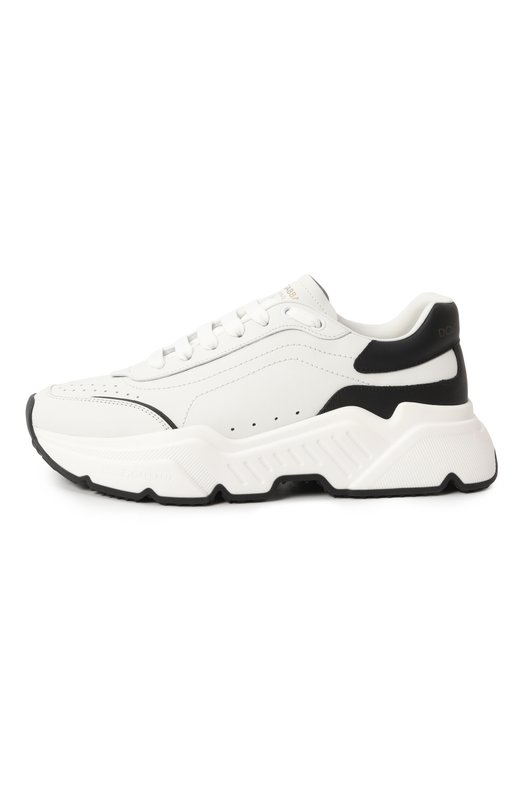 Кожаные кроссовки Daymaster Dolce & Gabbana CK1791/AX589 Белый  CK1791/AX589 Фото 4