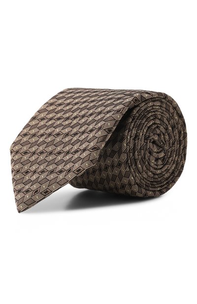 Мужской шелковый галстук ZILLI, арт. CRAV02M0600VNJQC0