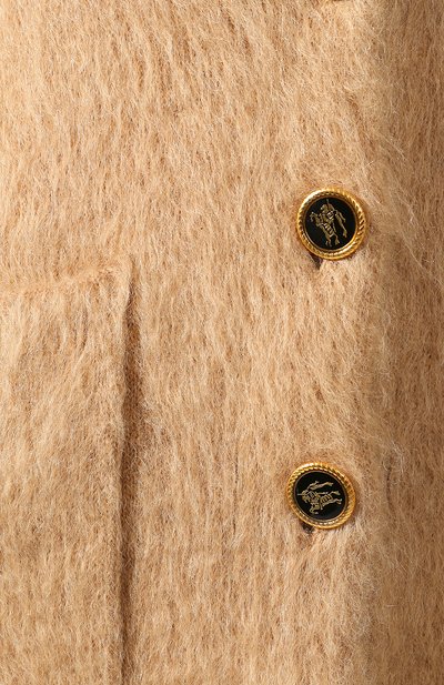 Кардиган с карманами BURBERRY светло-бежевого цвета по цене 170500 руб., арт. 8004756, фото 5 Кардиган с карманами BURBERRY, арт. 8004756, фото 5