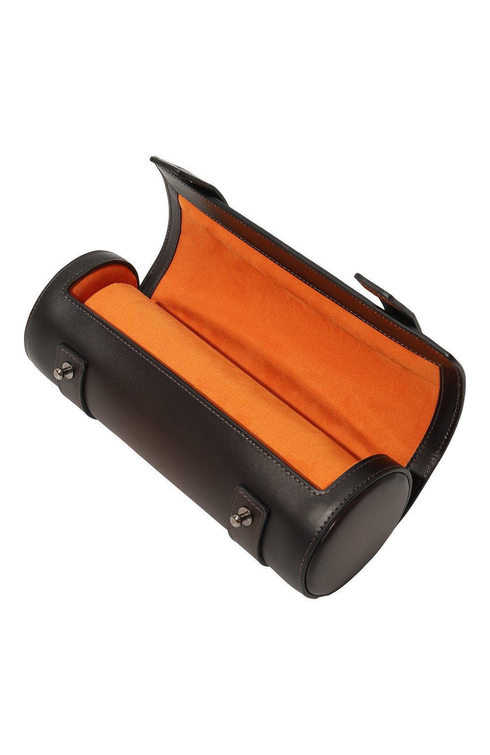 Кожаный футляр для часов SANTONI темно-коричневого цвета по цене 66550 руб., арт. UFPGA2282F0-GFUL, фото 4 Кожаный футляр для часов SANTONI, арт. UFPGA2282F0-GFUL, фото 4