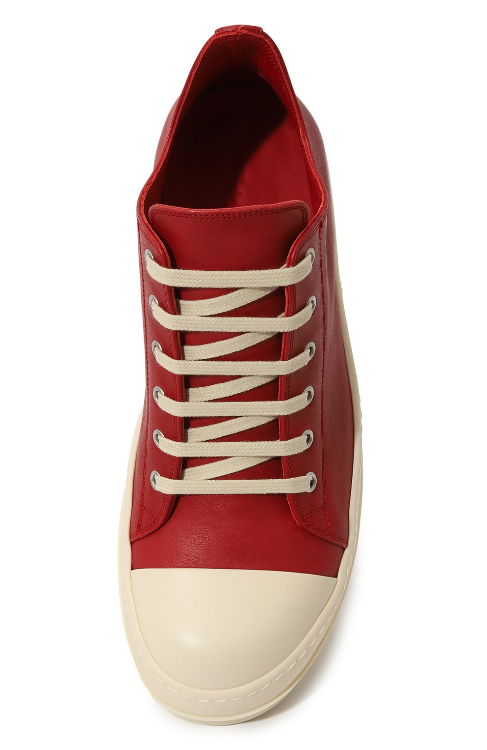 Кожаные кеды lido low RICK OWENS, арт. RU01D3891/L00, фото 6