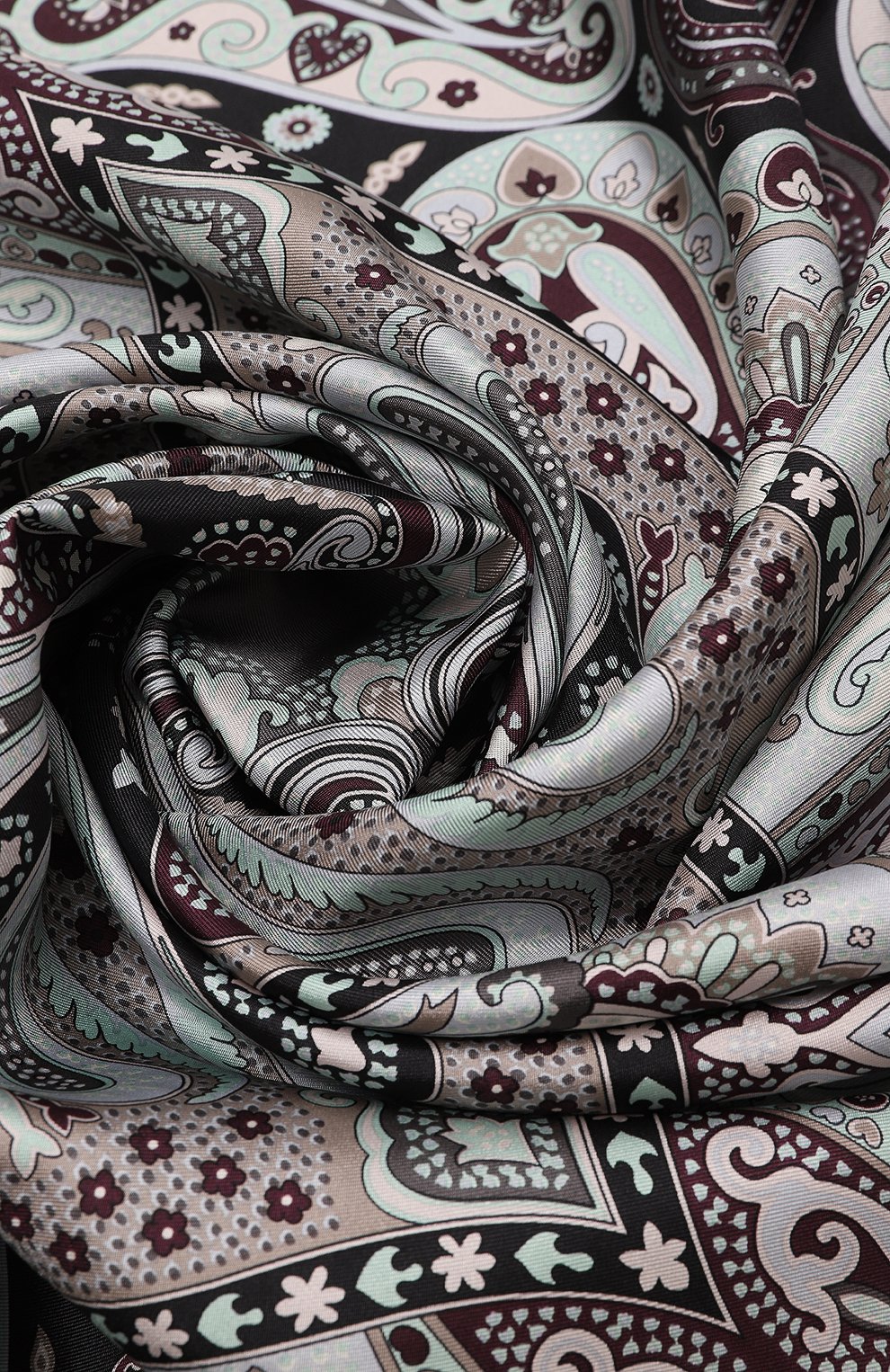 Шелковый платок ROECKL разноцветного цвета по цене 29950 руб., арт. 41451-5380, фото 3 Шелковый платок ROECKL, арт. 41451-5380, фото 3