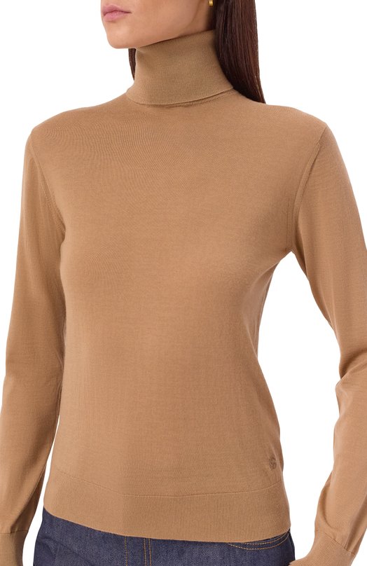 Кашемировая водолазка Dolce & Gabbana FXW42Z/JBW0P Бежевый  FXW42Z/JBW0P Фото 5