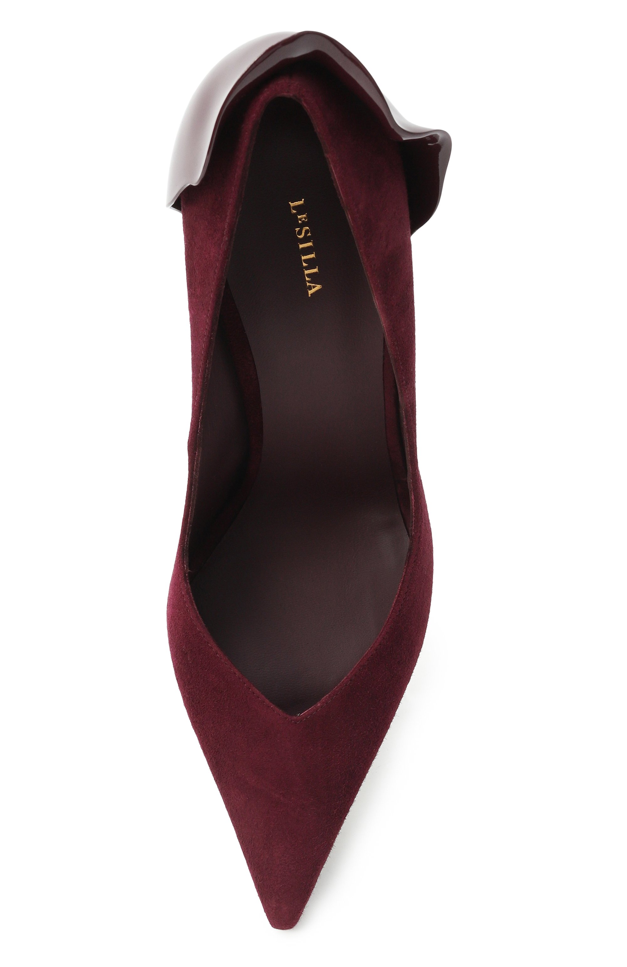 Замшевые туфли petalo 100 LE SILLA, арт. 3115E090BXPPVEL, фото 6