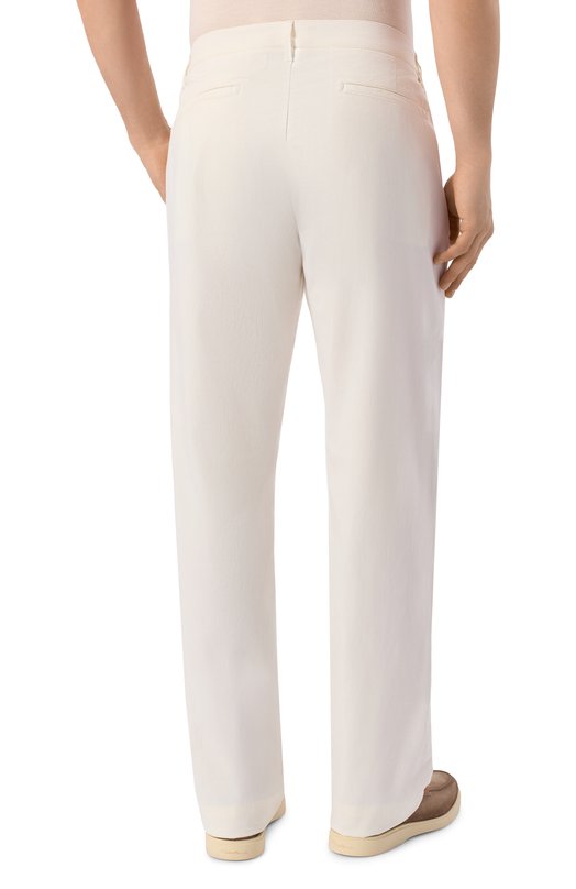 Хлопковые брюки MVST M26.CSM.T404/TFANT Белый  M26.CSM.T404/TFANT Фото 4