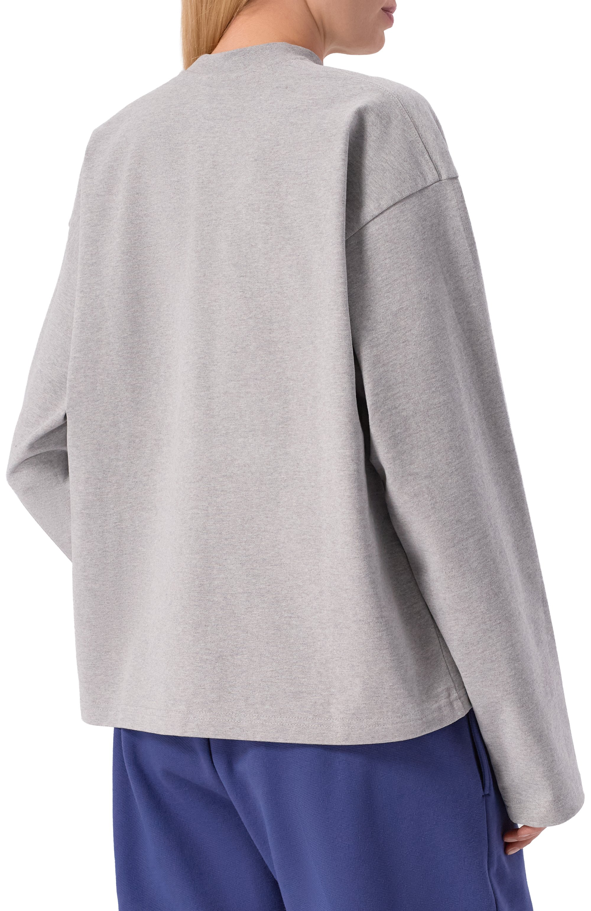 Хлопковый лонгслив PLANTA ROSA, арт. PR/L02.1/BEVERLY-MOMENTUM/300VELVET, фото 7