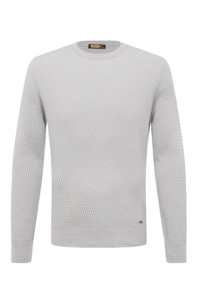 Мужской джемпер из хлопка и шелка ZILLI, арт. MBZ-RN230-ALL01/ML01