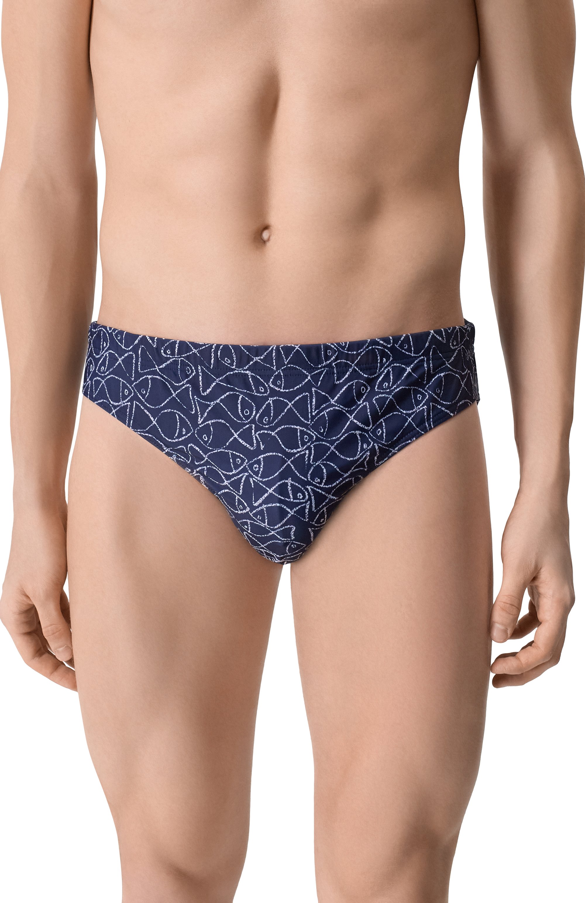 Плавки MOSCHINO темно-синего цвета по цене 12850 руб., арт. A4211/9315, фото 2 Плавки MOSCHINO, арт. A4211/9315, фото 2