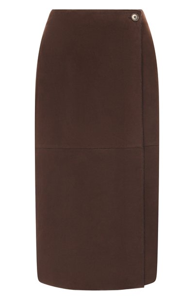 Женская замшевая юбка P.A.R.O.S.H., арт. M0NET25W-D621524