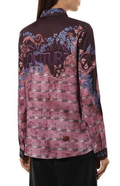 Рубашка из вискозы VERSACE JEANS COUTURE, арт. 77HAL2P1/NS532, фото 4