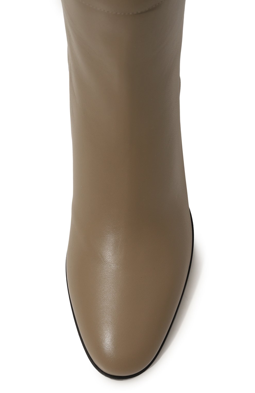 Кожаные ботильоны sr nora 45 SERGIO ROSSI темно-бежевого цвета по цене 117000 руб., арт. B09310/MFI642, фото 6 Кожаные ботильоны sr nora 45 SERGIO ROSSI, арт. B09310/MFI642, фото 6