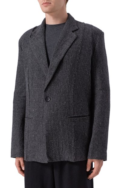 Пиджак из шерсти и льна ANDREA YA'AQOV, арт. 25MSAP45B/W00L LINEN, фото 3
