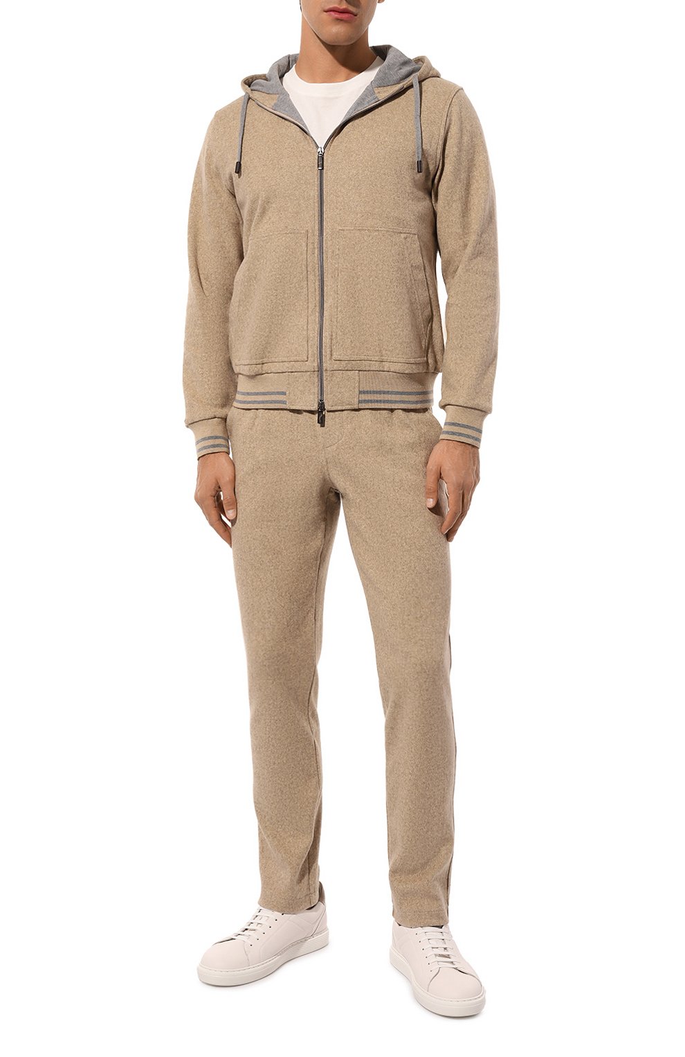 Толстовка из хлопка и шерсти CAPOBIANCO, арт. 17M409.FS00., фото 2