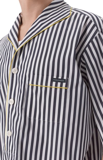 Хлопковая рубашка DOLCE & GABBANA, арт. G50L5T/FR52G, фото 5