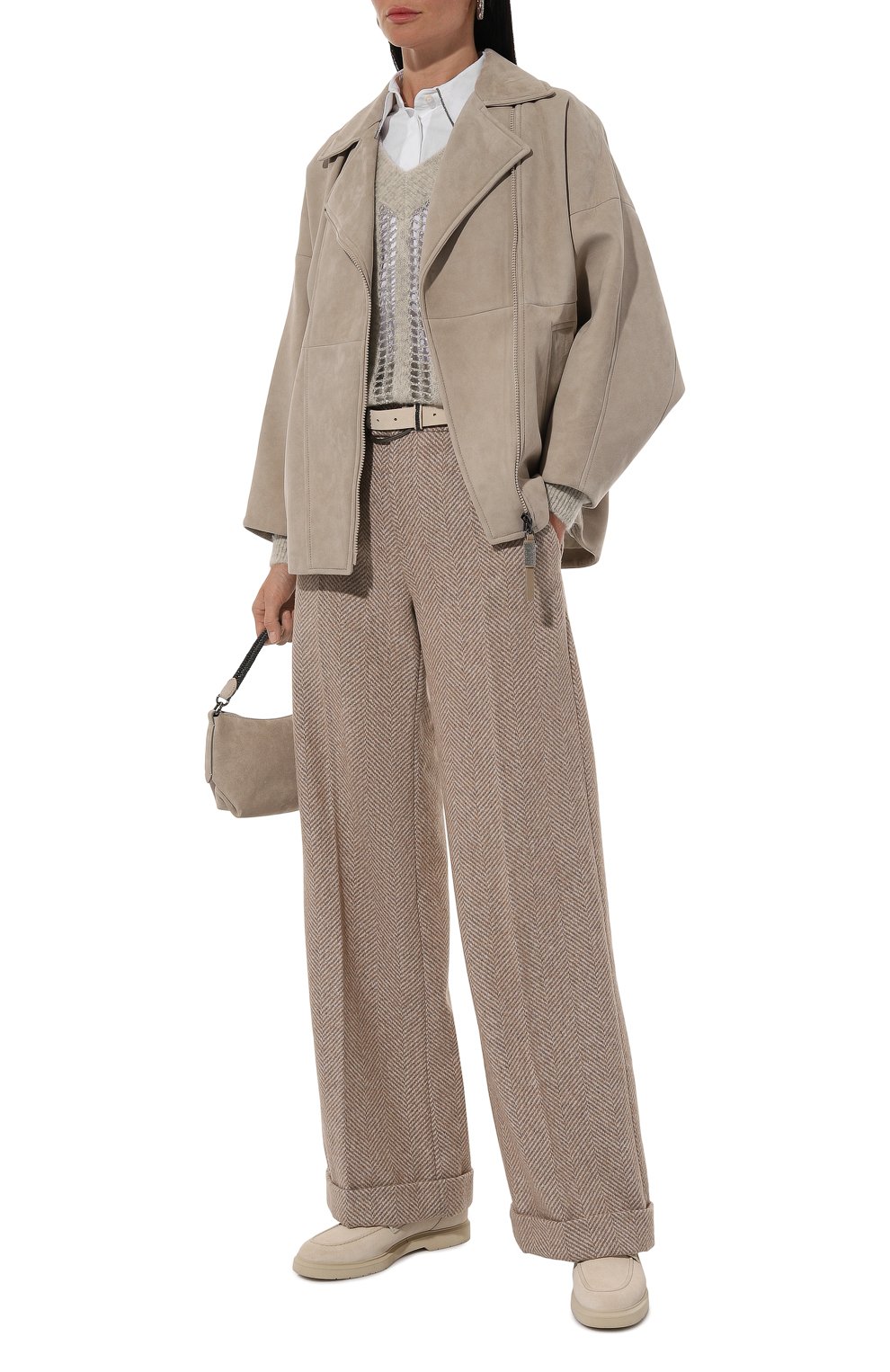 Шерстяной пуловер BRUNELLO CUCINELLI, арт. MCM510612P, фото 2