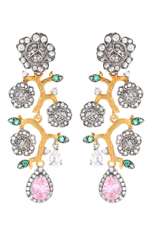 Серьги Queensbee 201431 Разноцветный 201431