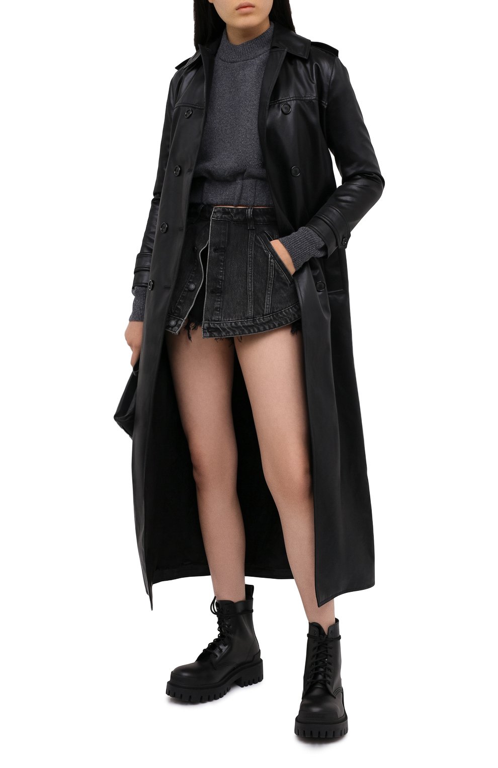 Джинсовые шорты ALEXANDER WANG, арт. 4DC1215878, фото 2