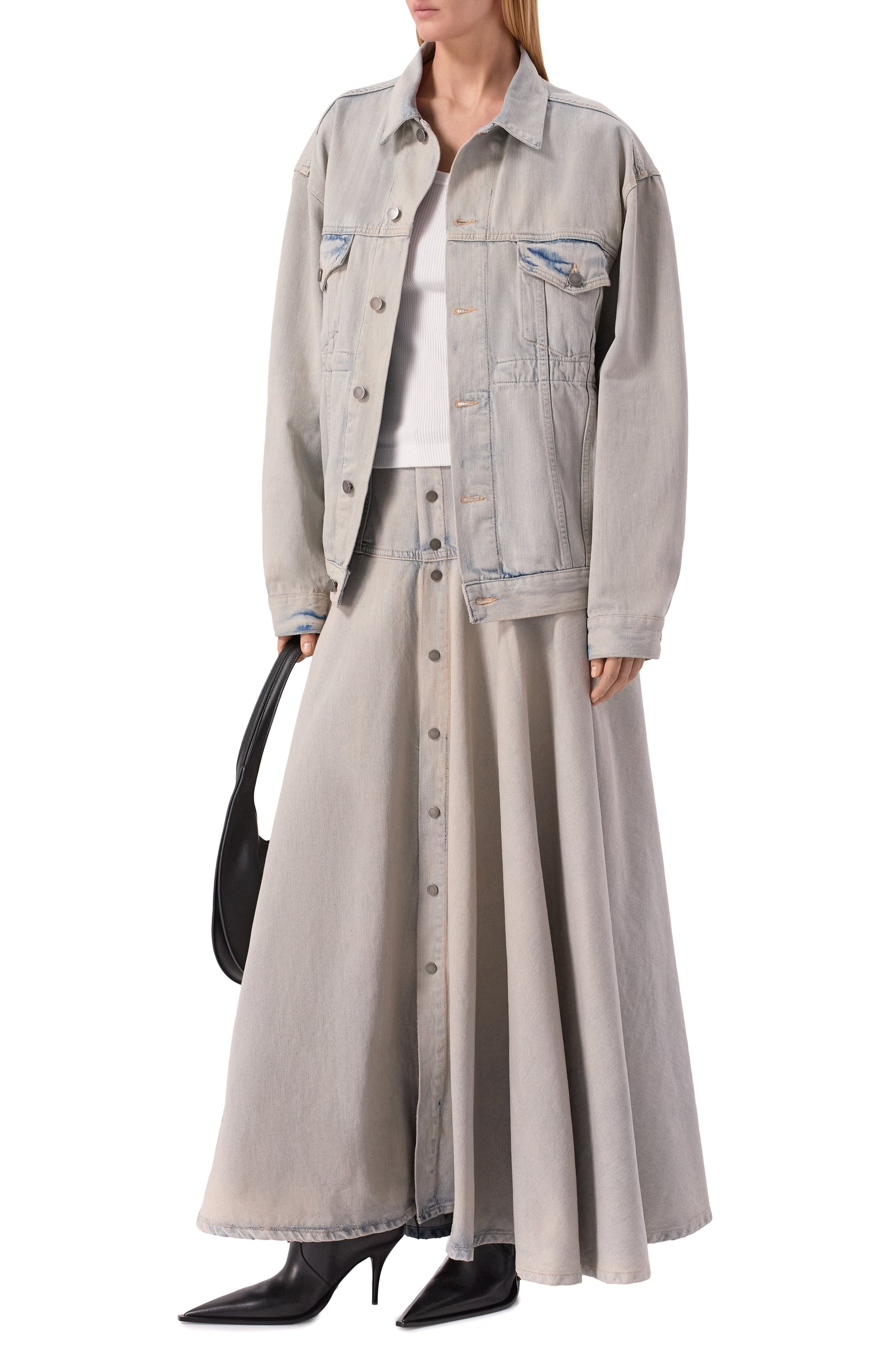 Джинсовая юбка thea HAIKURE голубого цвета по цене 65250 руб., арт. HEW08110DF203L0932/THEA LIGHT SPACE, фото 2 Джинсовая юбка thea HAIKURE, арт. HEW08110DF203L0932/THEA LIGHT SPACE, фото 2