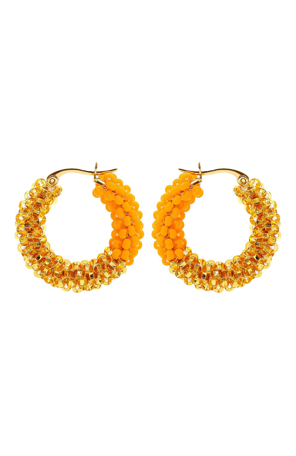 Серьги хупсы HIAYNDERFYT, арт. 1-11HPSDBLOR, фото 1