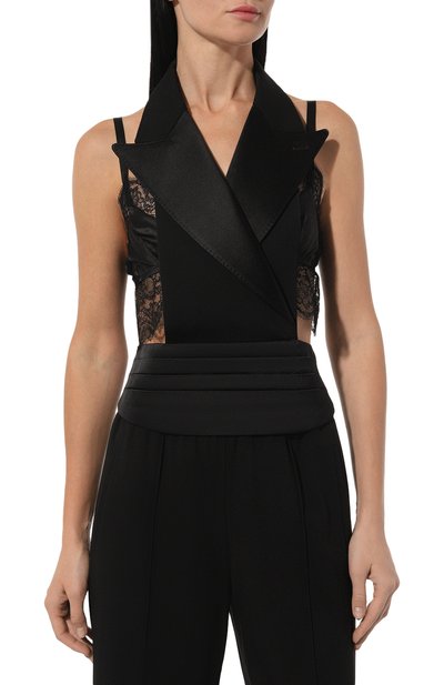 Жилет из шелка и шерсти DOLCE & GABBANA, арт. F7AI8T/GDCRJ, фото 3