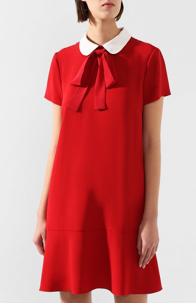 Платье REDVALENTINO красного цвета по цене 39300 руб., арт. SR3VAF05/4AY, фото 3 Платье REDVALENTINO, арт. SR3VAF05/4AY, фото 3