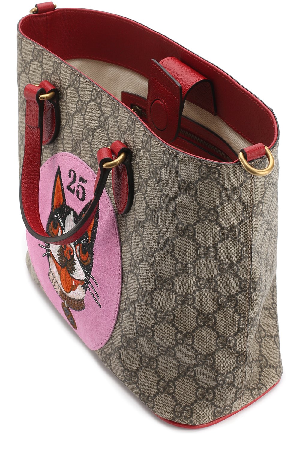 Сумка-тоут gg supreme bosco GUCCI, арт. 473887/9IKLT, фото 4