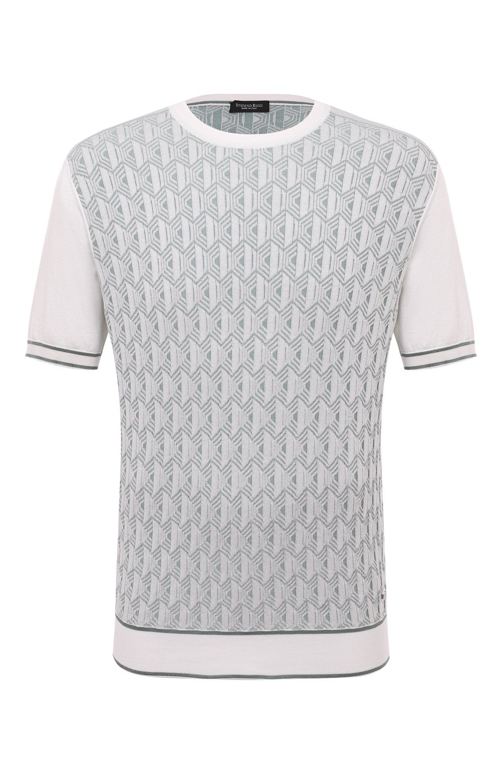 Джемпер из шелка и хлопка STEFANO RICCI, арт. K818042G10/F23170, фото 1