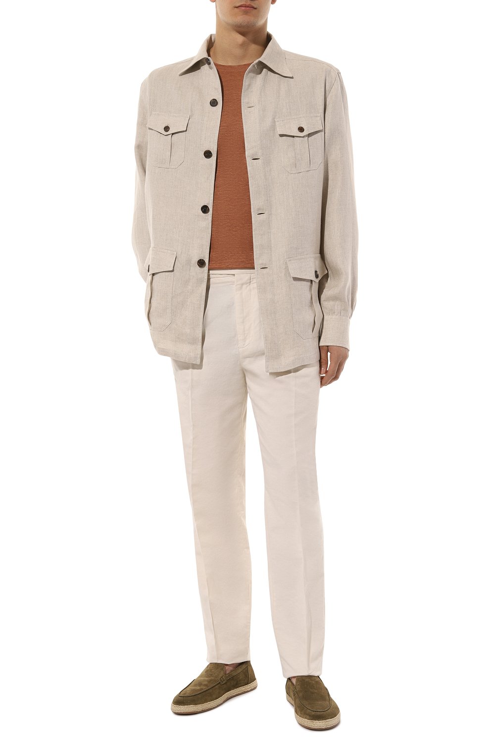 Льняная футболка STEFANO RICCI, арт. MNH4203230/LN, фото 2