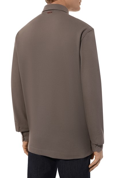 Хлопковое поло ZEGNA, арт. UD392A7/D757, фото 4