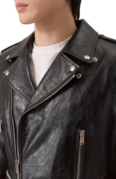 Кожаная куртка SAINT LAURENT, арт. 484284/YC2NI, фото 5