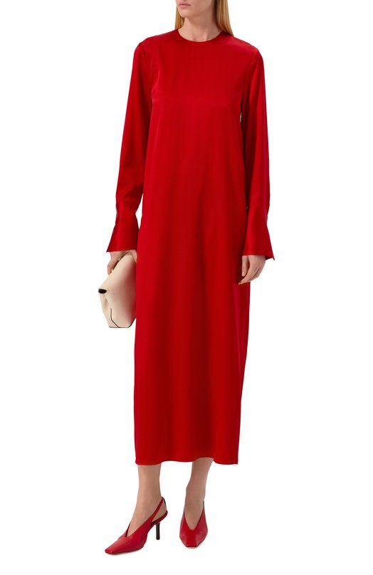 Атласное платье Armarium ARMFWD055/SE09 Красный  ARMFWD055/SE09 Фото 2