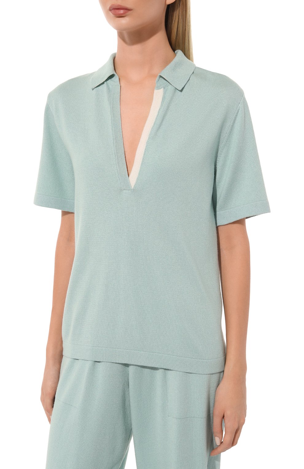 Поло из шелка и кашемира FREEAGE, арт. LW23.TS008.6030.502, фото 3