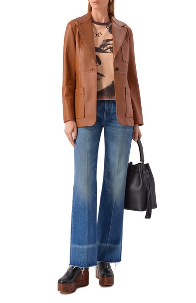 Кожаные ботил�ьоны maxime CHLOÉ, арт. CH25W15DUK, фото 3