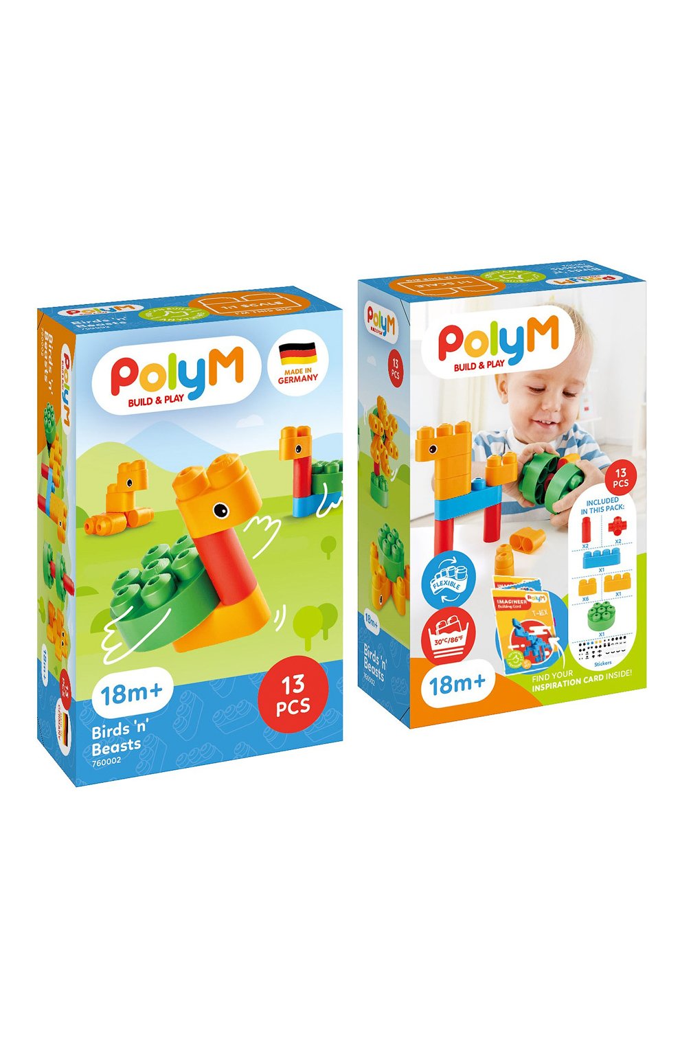 Игрушка конструктор птицы и звери HAPE, арт. 760002_HP, фото 6