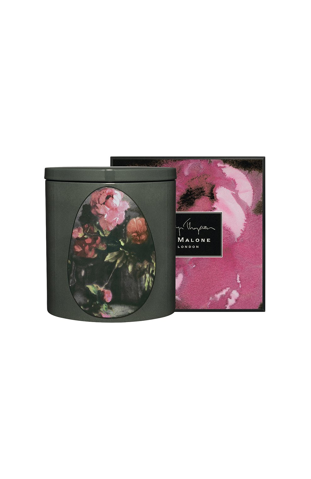 Свеча ароматная peony & blush suede martyn thompson JO MALONE LONDON бесцветного цвета по цене 50000 руб., арт. L9KA-01, фото 2 Свеча ароматная peony & blush suede martyn thompson JO MALONE LONDON, арт. L9KA-01, фото 2