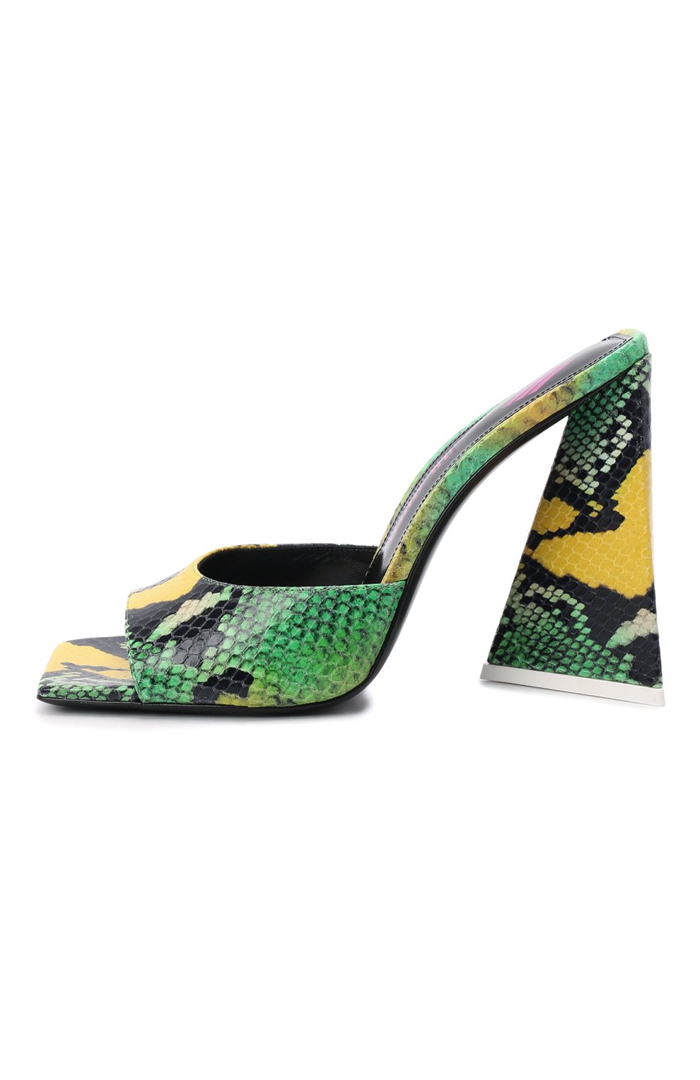 Кожаные мюли devon THE ATTICO, арт. 221WS000/EL003, фото 4