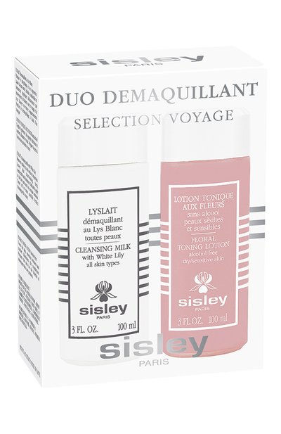 Мужского дорожный наб ор duo demaquillant selection voyage (2x100ml) SISLEY, арт. 113031