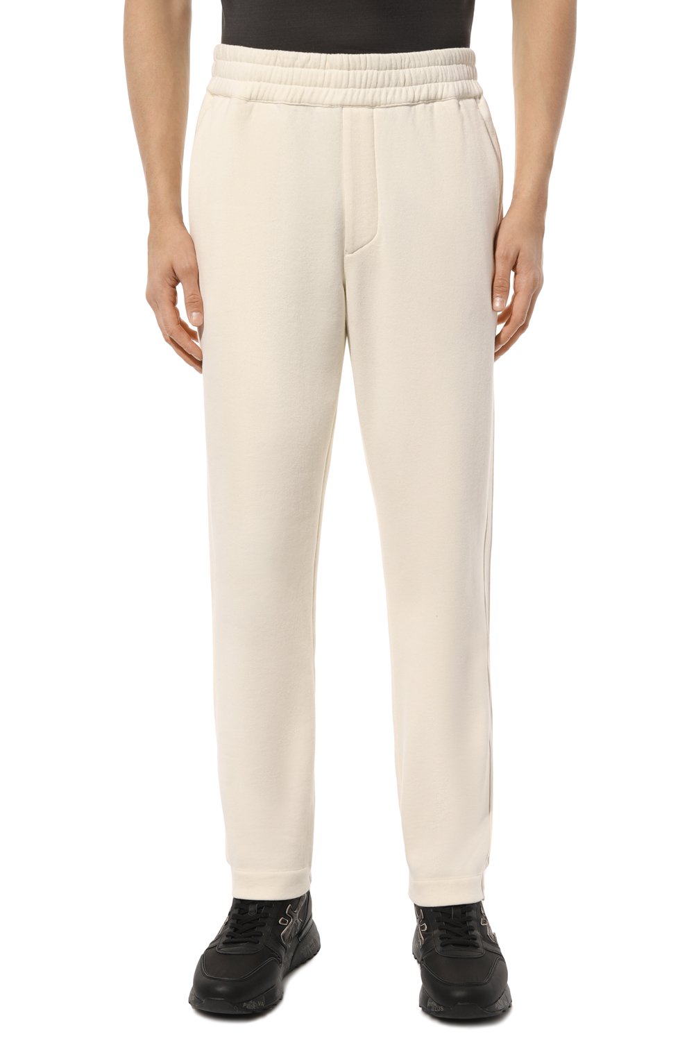 Джоггеры из хлопка и кашемира ZEGNA, арт. UC520A6/CTR3, фото 3